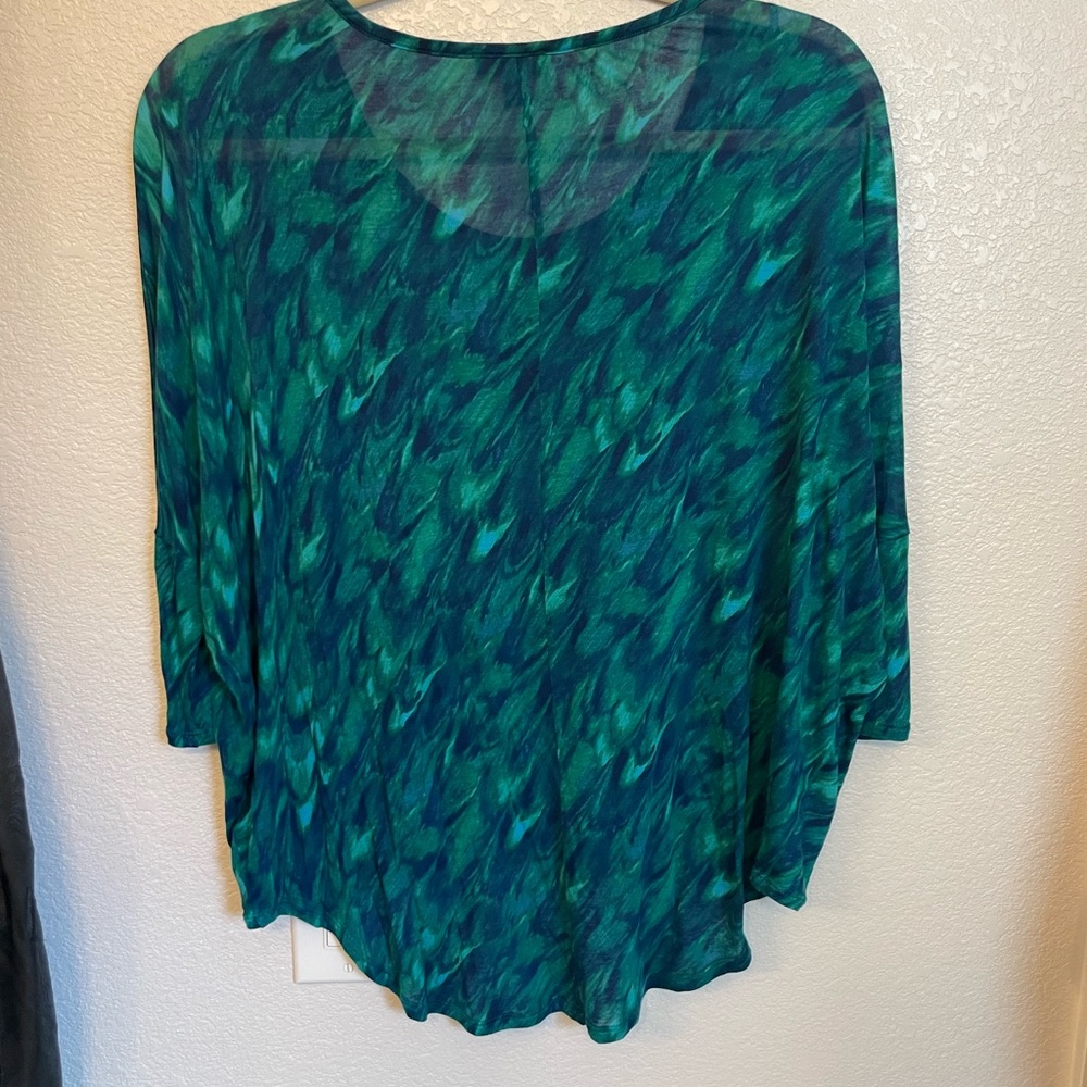 Express Super Soft Modal Flowy Top View 5